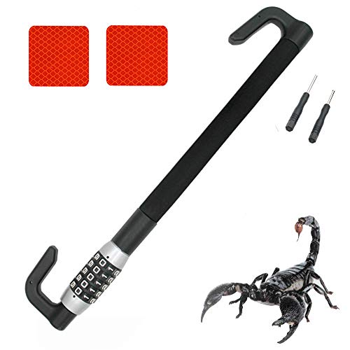 WANLIAN Cerradura de combinación antirrobo, negro, combinaci