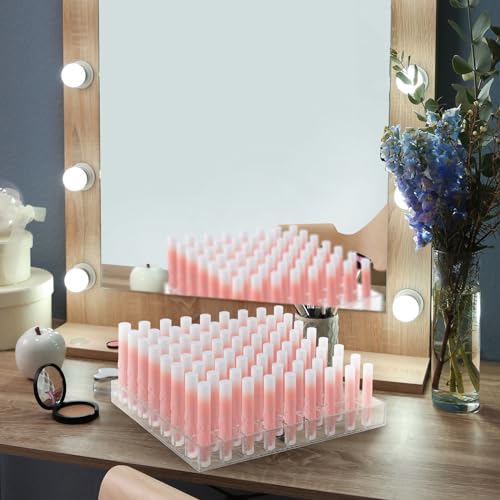 Mumufy Soporte para lápiz labial, organizador de acrílico tr