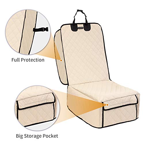 Fundas de asiento de automóvil para perros, 100% impermeable