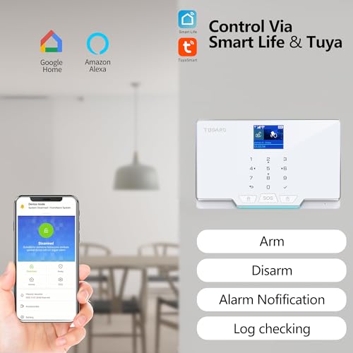 Sistema de alarma para el hogar, 12 piezas, sistema de segur
