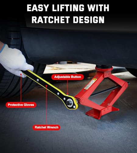 Kit de gato de coche de 2,5 toneladas de tijera para Tesla M