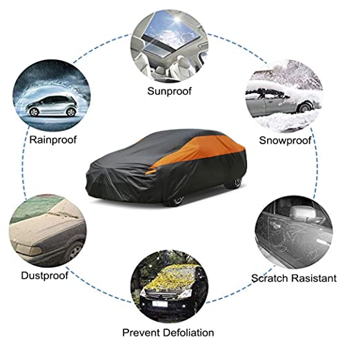 Funda de coche para automóviles impermeable para todo tipo d