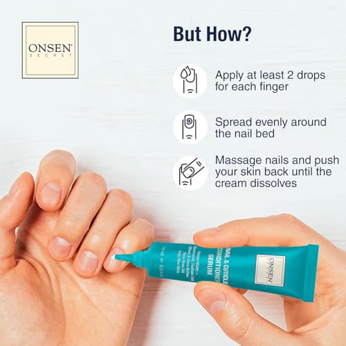 Onsen Tratamiento en crema de uñas y cutículas con aceite de
