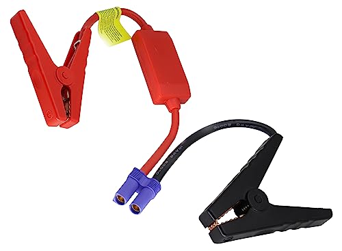 Cables de arranque de batería con abrazadera de cocodrilo a