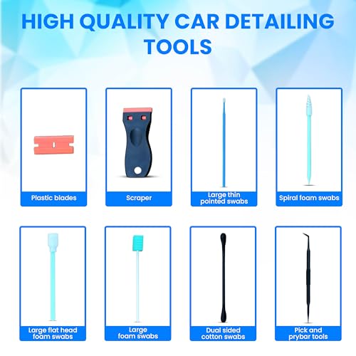 Kit de limpieza de coche – Kit de detalles de coche de prime