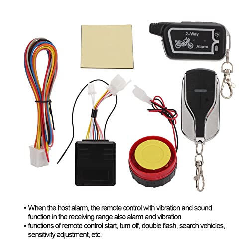 KIMISS Sistema de alarma de la motocicleta, sistema de alarm