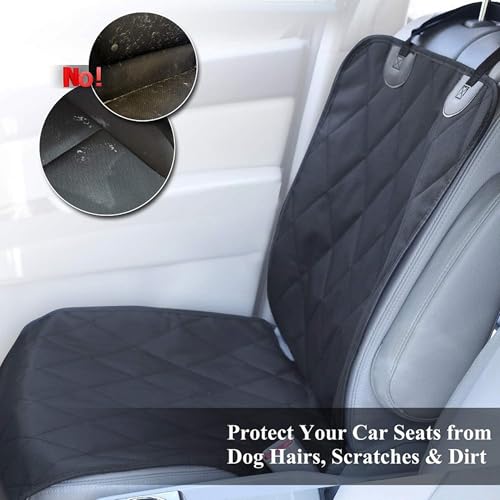 Fundas de asiento delantero para perro, funda impermeable pa