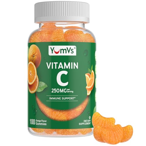 YumVs - Gomitas de vitamina C para adultos, 250 mg de gomita