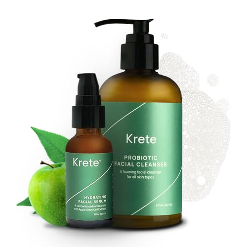 One-Two Punch con limpiador facial probiótico y suero facial