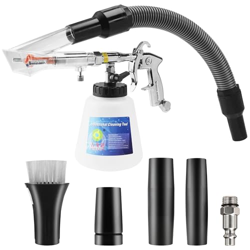 Kit de limpieza de coche, pistola de limpieza multiusos, cab
