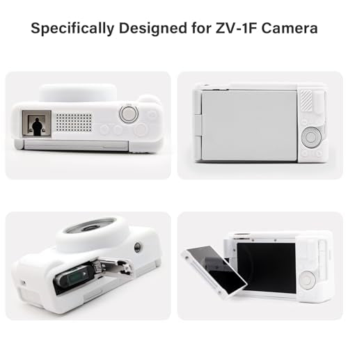 ZV-1F - Funda protectora de silicona compatible con Sony ZV-