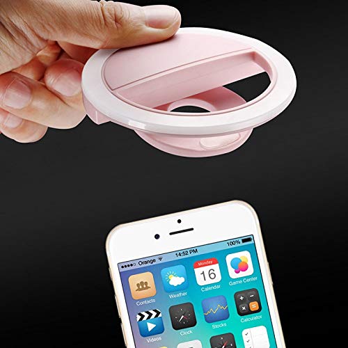 Z Fashion Mini anillo de luz para teléfonos móviles, lámpara