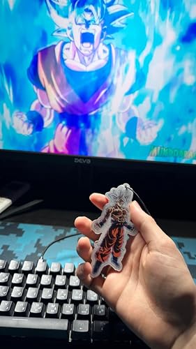 PumpCar Ambientador de coche de 2 piezas Goku Ultra Instinct