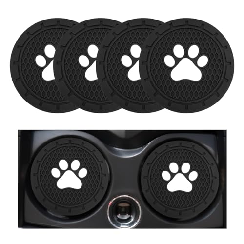 4 posavasos para automóvil, 2.75 pulgadas, tapete de bebida