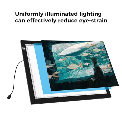 YINGWOND B4 - Caja de luz de seguimiento de artistas con sop