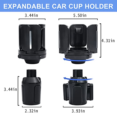 Expansor de portavasos ajustable para automóvil, expansor de