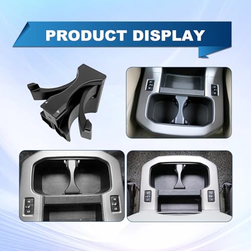 Divisor de inserción de portavasos compatible con Toyota 4Ru