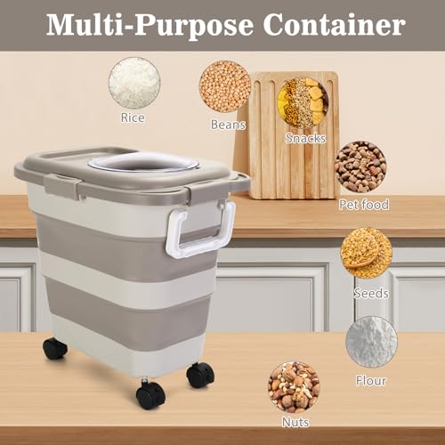 Yummy Sam Contenedor plegable de almacenamiento de alimentos