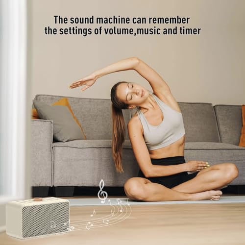 ZOWEETEK Máquina de sonido con 10 canciones exclusivas, máquina de rui