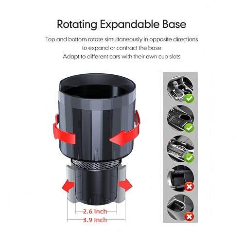 expansor de portavasos automático, soporte de taza de extens