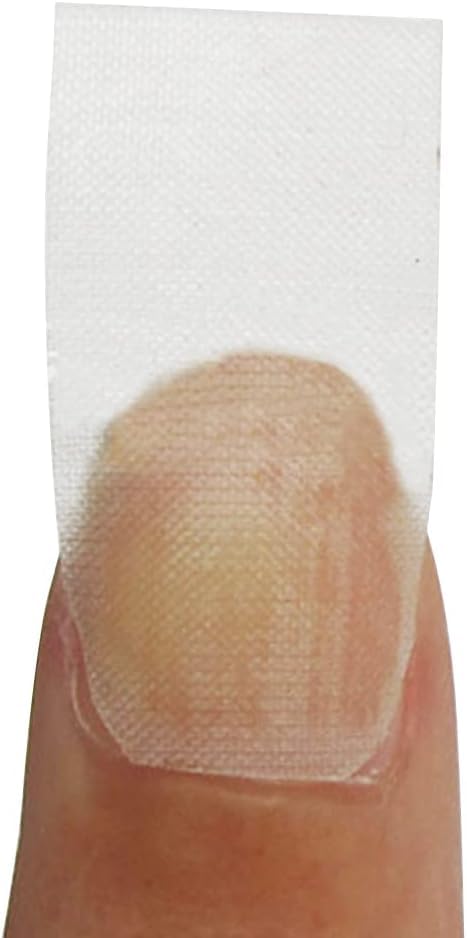Protector de uñas blanco fuerte de fibra de vidrio para uñas