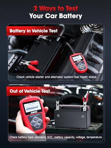 Ancel BA101 potenciómetro para carga de batería automotriz p