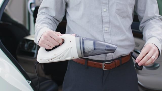 Aspiradora de coche, mini aspiradora portátil de mano con ca