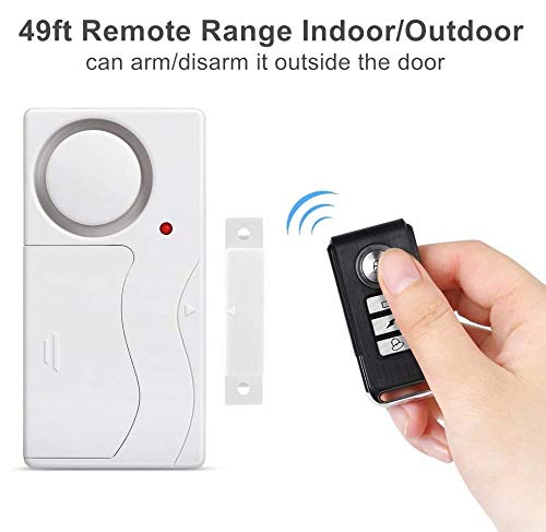 WSDCAM Alarma de puerta antirrobo inalámbrico Control remoto