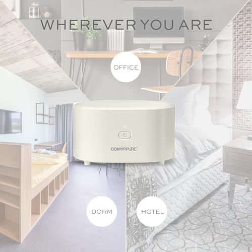 Conair Purificador de aire pequeño portátil, recargable, sin