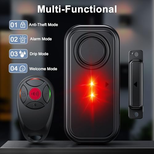 Alarma de puerta, Sensores de alarma de ventana, Alarmas de