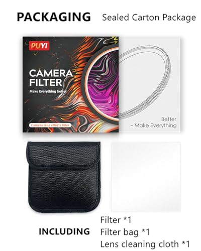 Filtro de efecto vórtice para cámara, película prisma de 3.2