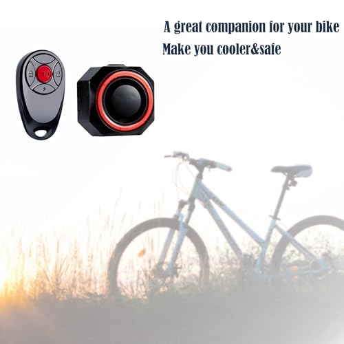 Luz trasera de bicicleta inteligente multifuncional Alarma d