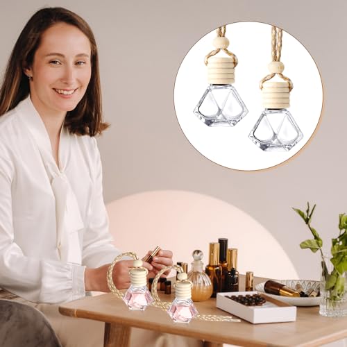 Zubebe 300 botellas de perfume de vidrio transparente para c