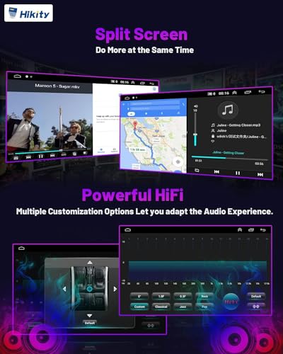 Estéreo inalámbrico Carplay de 2+64 GB para radio Android To