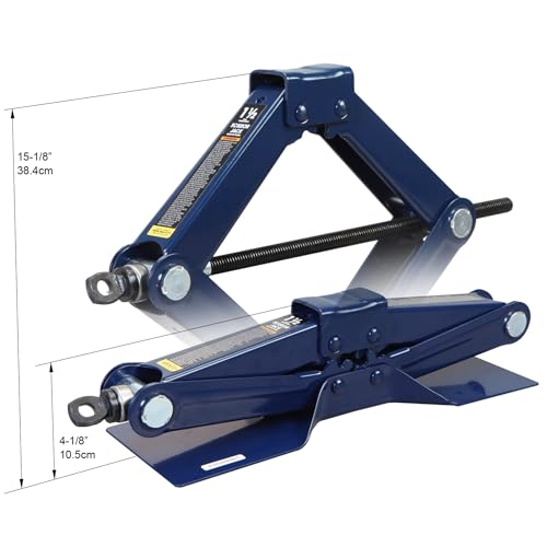 TCE AT10152U-1 Torin Steel Scissor Lift Jack Kit de coche, 1