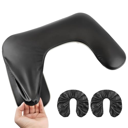 EBANKU Juego de 2 fundas protectoras para reposabrazos de uñ