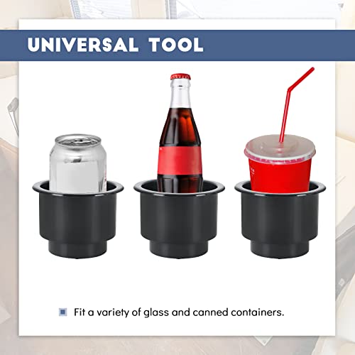 Soporte de plástico empotrado para latas de bebidas con orif