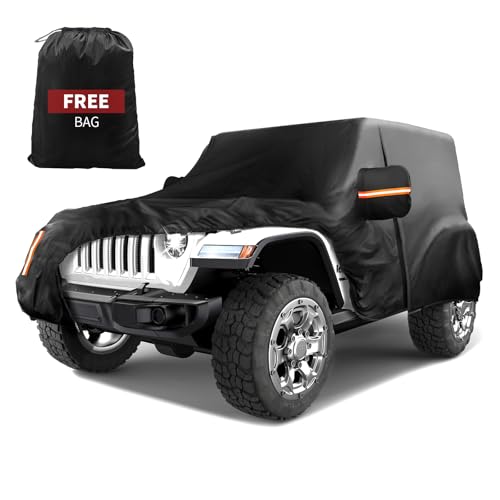 Funda impermeable para automóvil compatible con Jeep Wrangle