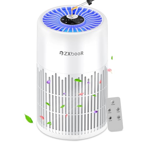 ZXBEER H13 Purificador de aire True HEPA con control remoto,