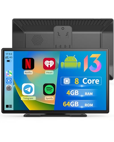 8 Core Android 13 4+64GB 9 pulgadas Android Auto inalámbrico