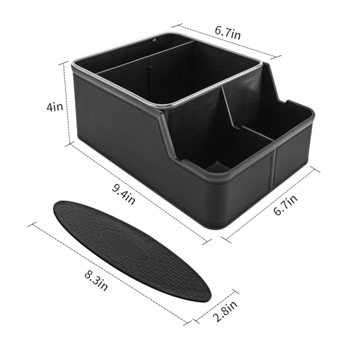 Organizador de almacenamiento de coche entre asientos, caja