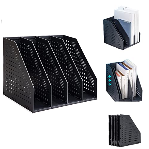 Marte Vanci Archivador plegable para revistas con 4 comparti