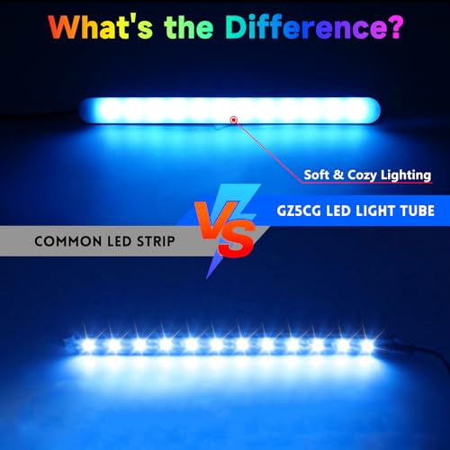 Luz LED para interior de automóvil, luz para debajo del tabl