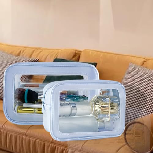 ONEART Bolsa de aseo de maquillaje transparente, organizador