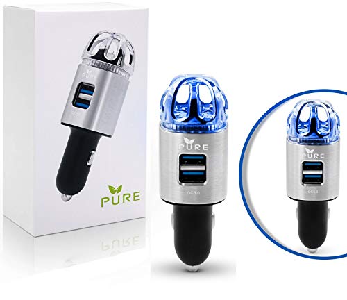 Purificador de aire de auto, 3 en 1 de acero inoxidable de a