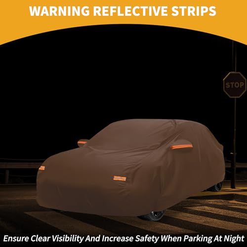 Cubierta de coche impermeable para todo tipo de clima, para