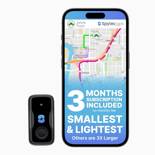 Spytec Micro GPS Tracker para vehículos, automóviles, famili