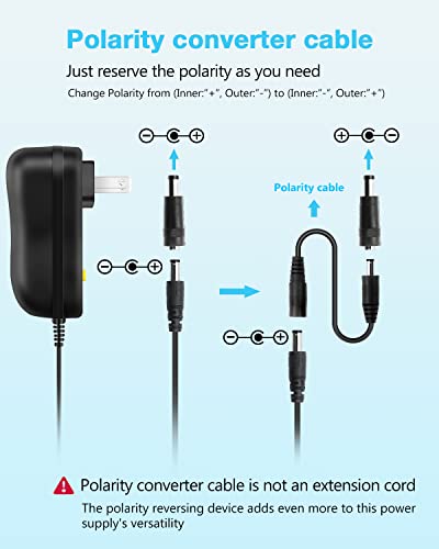 Aclorol Adaptador de alimentación universal de 36 W CA/CC 3