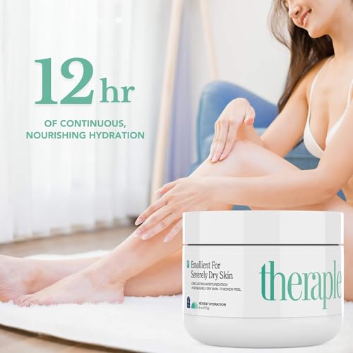 THERAPLEX Crema emoliente para piel seca, sin parabenos ni c