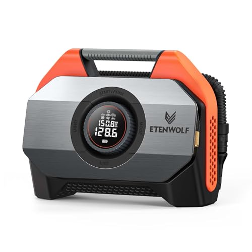 ETENWOLF VORTEX S6 - Inflador de neumáticos, compresor de ai